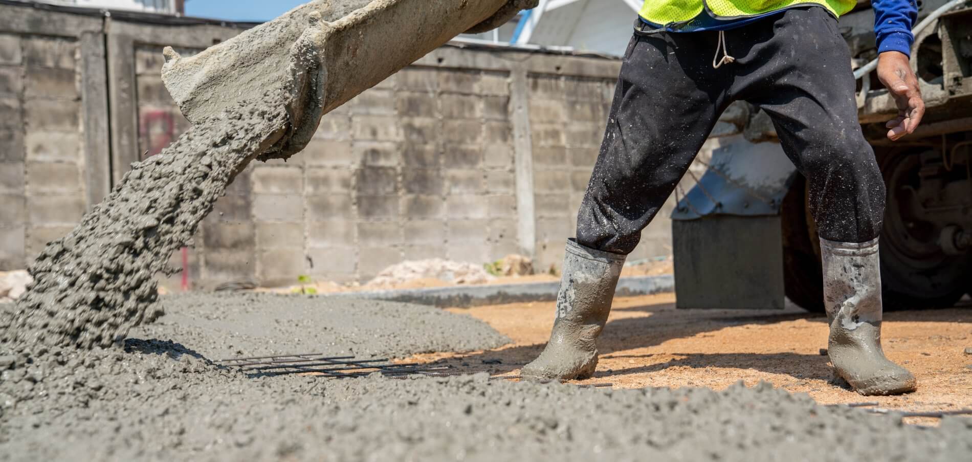 Concrete Pour 1 Type 1L Cement